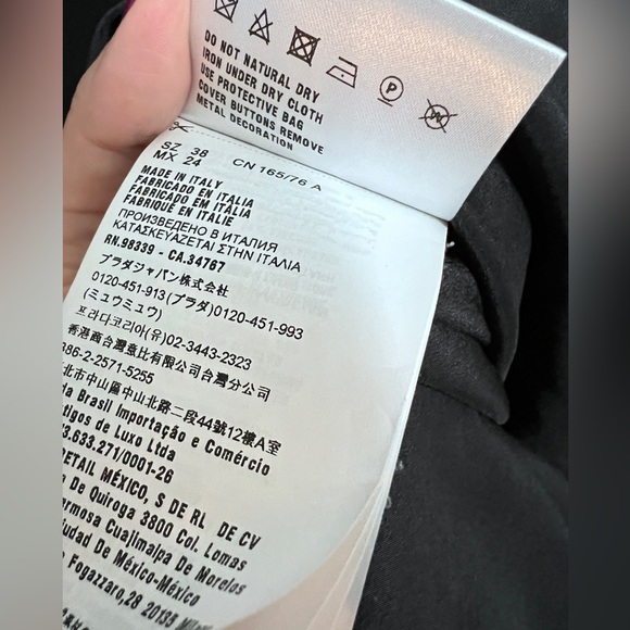 Like Brandnew MiuMiu dress PK up only - Picture 3 of 7